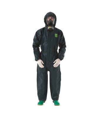 Macacão Microchem 4000 Verde Ansell