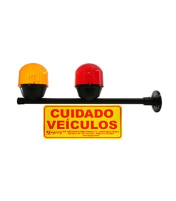 Sinalizador para Garagem Entrada e Saída de Veículos