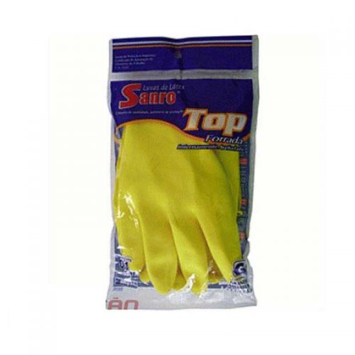 Luva de Latex Com Forro Sanro - Imagem 2