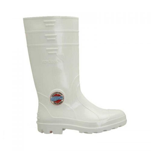 Bota de PVC Cano Longo com Bico de Aço