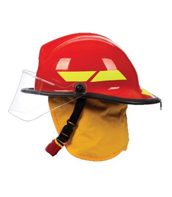 Capacete para Bombeiro Vermelho