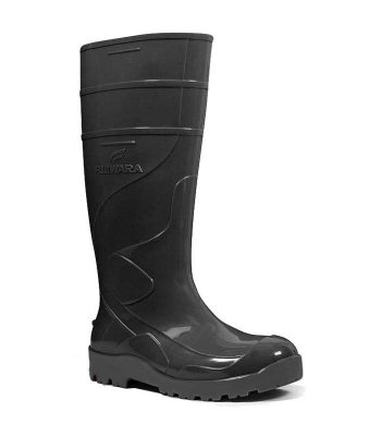Bota de PVC Cano Longo com Bico de Aço Fujiwara