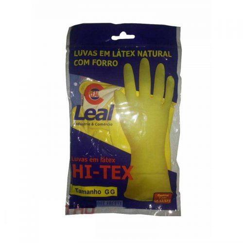 Luva de Latex Com Forro Leal - Imagem 2