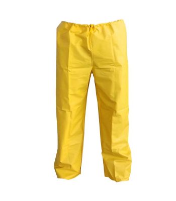 Calça PVC Forrada Amarela