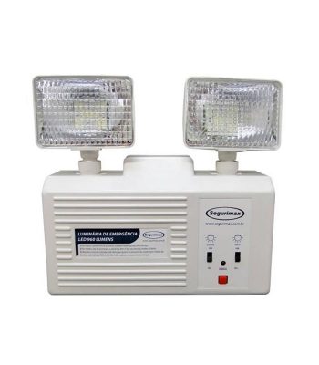 Luminária de Emergência de LED com 960 Lúmens
