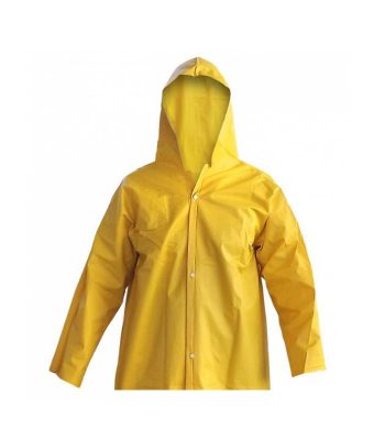 Blusão PVC Amarelo Forrado